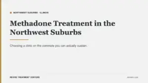 Methadone treatment northwest suburbs